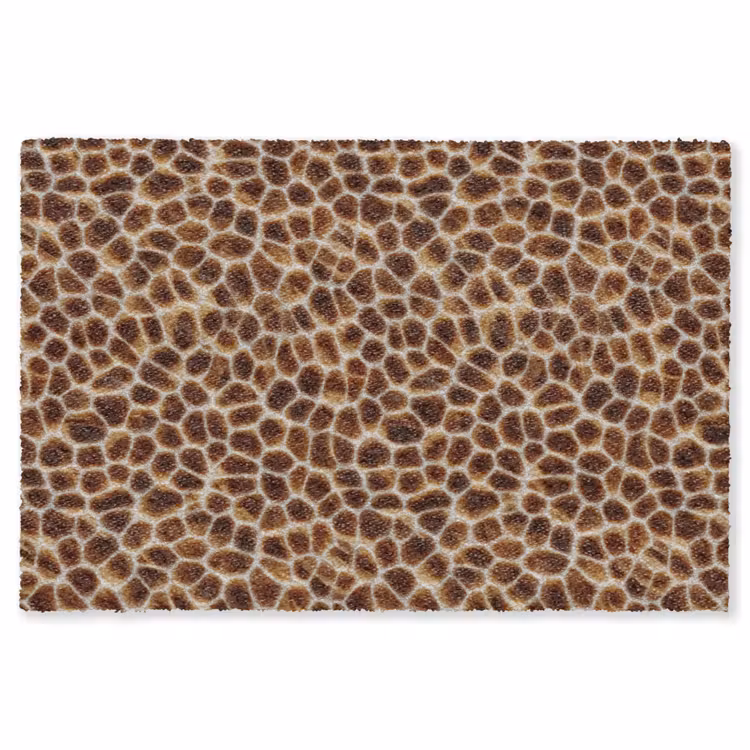 Vloerkleed - Schildpad - Bruin - Patroon — 1