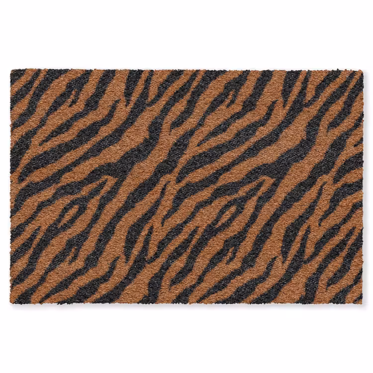 Vloerkleed - Tijger - Zwart - Vacht — 1