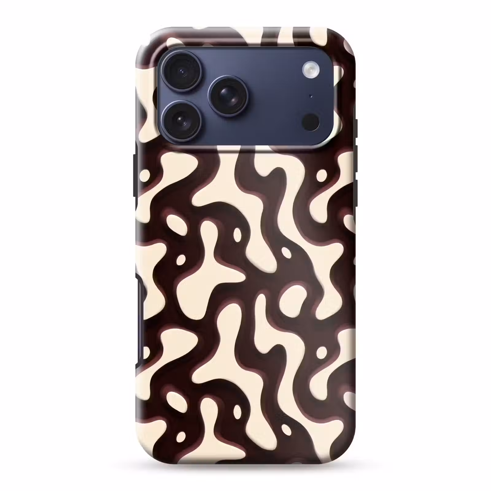 Telefoonhoesje Toughcase - Organisch - Krachtig - Bruin — 1