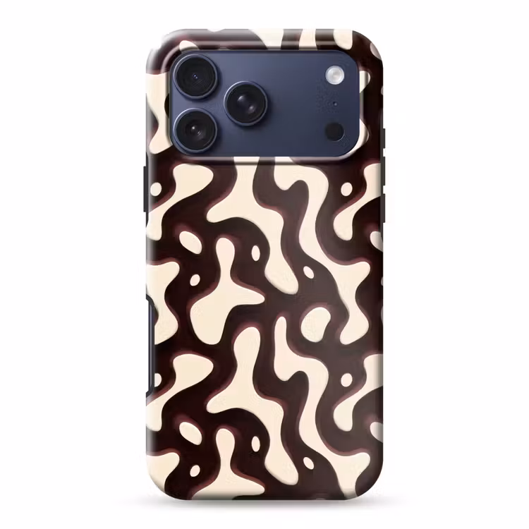 Telefoonhoesje Toughcase - Organisch - Krachtig - Bruin — 1