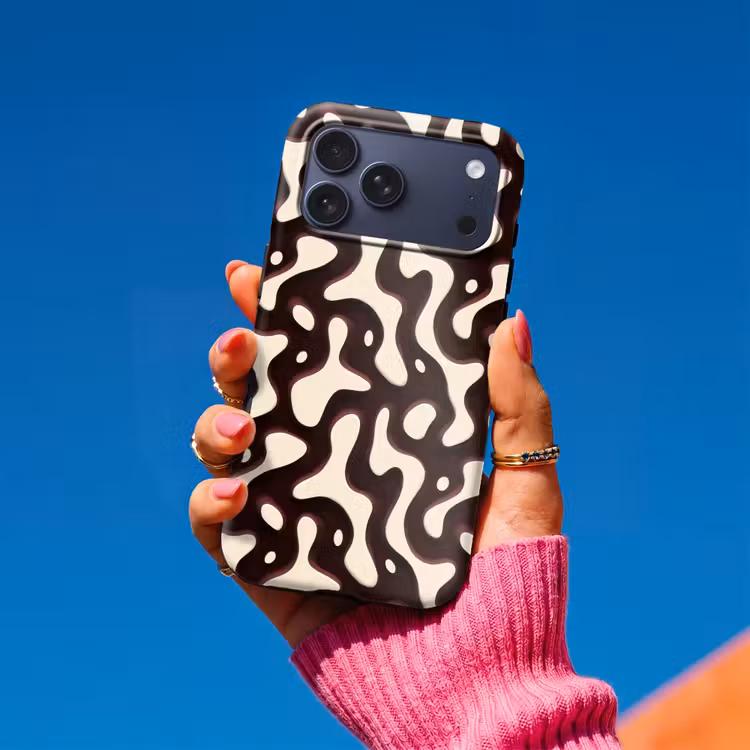 Telefoonhoesje Toughcase - Organisch - Krachtig - Bruin — 2