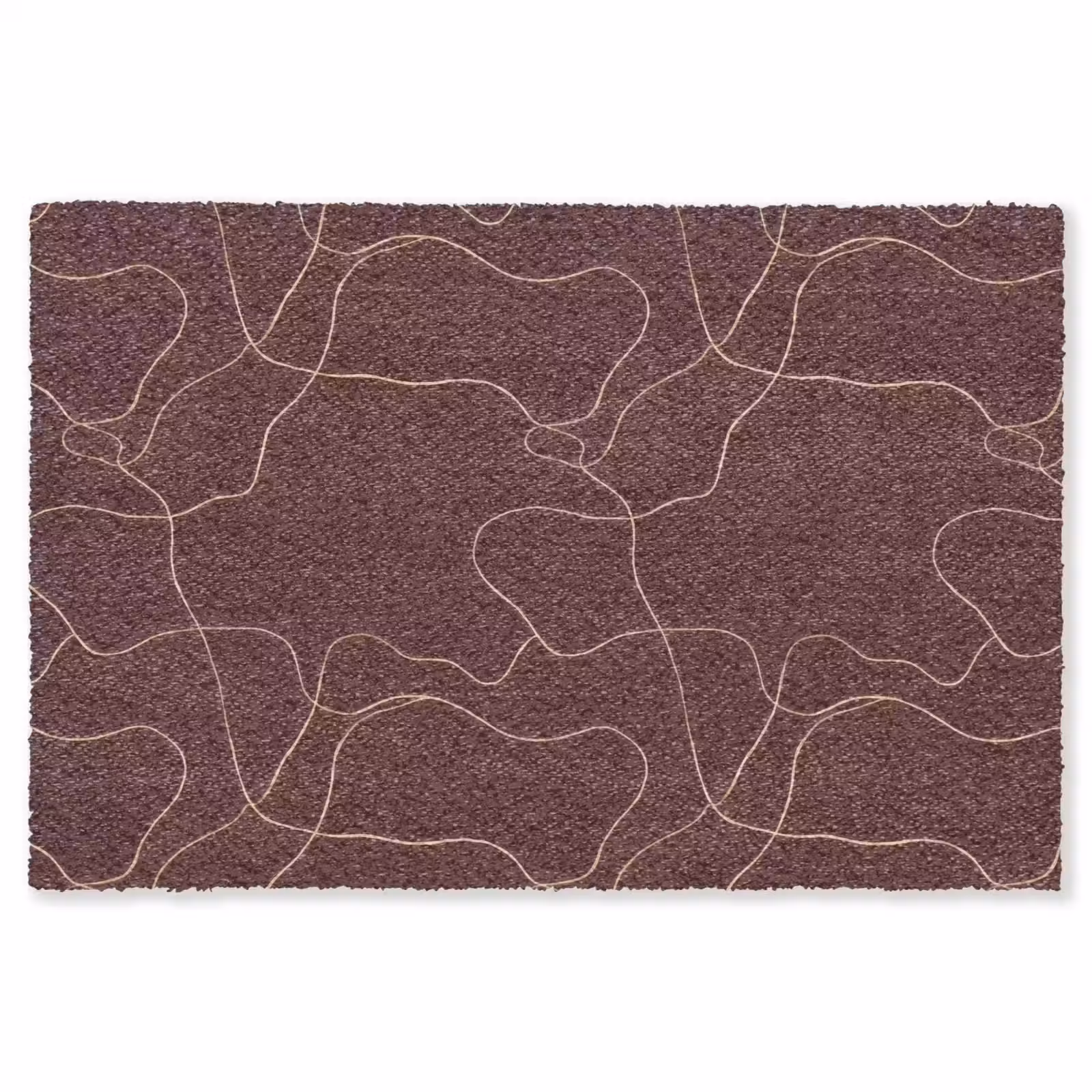 Vloerkleed - Abstract - Modern - Bruin — 1