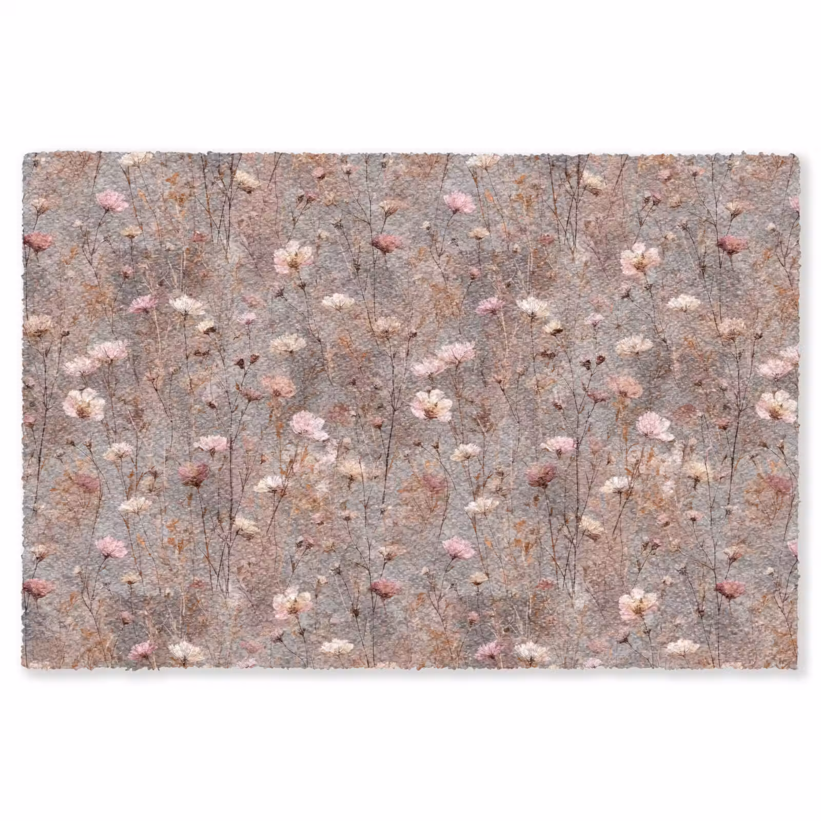 Vloerkleed - Bloemen - Wild - Pastel — 1