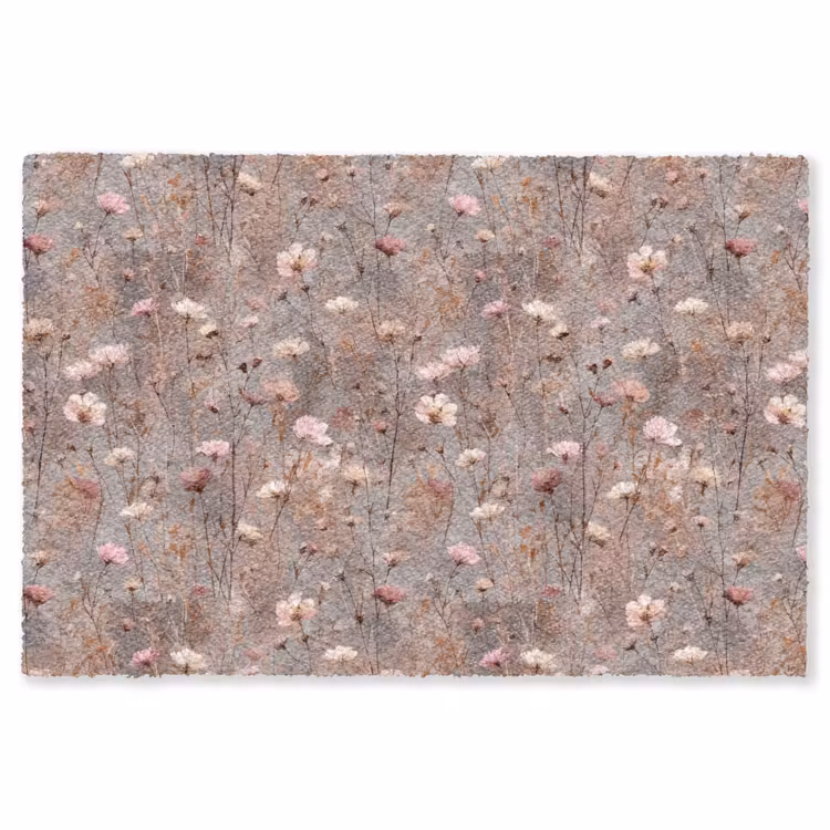 Vloerkleed - Bloemen - Wild - Pastel — 1