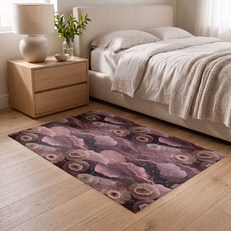 Vloerkleed - Koraal - Organisch - Roze — 6
