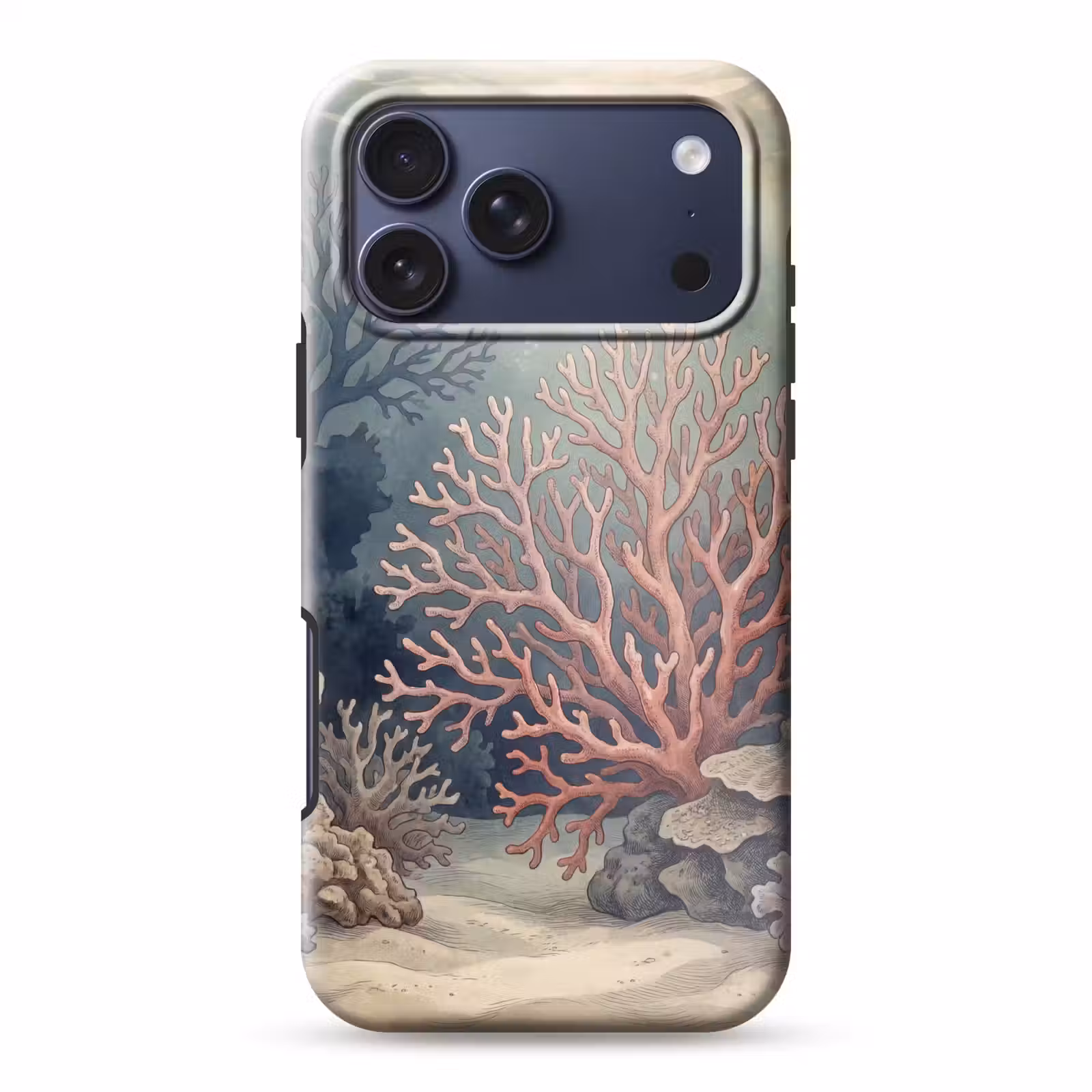 Telefoonhoesje Toughcase - Koraal - Onderwater - Natuur - Roze — 1