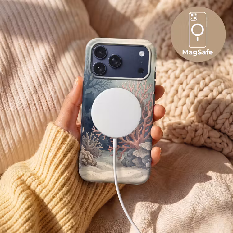 Telefoonhoesje Toughcase - Koraal - Onderwater - Natuur - Roze — 8