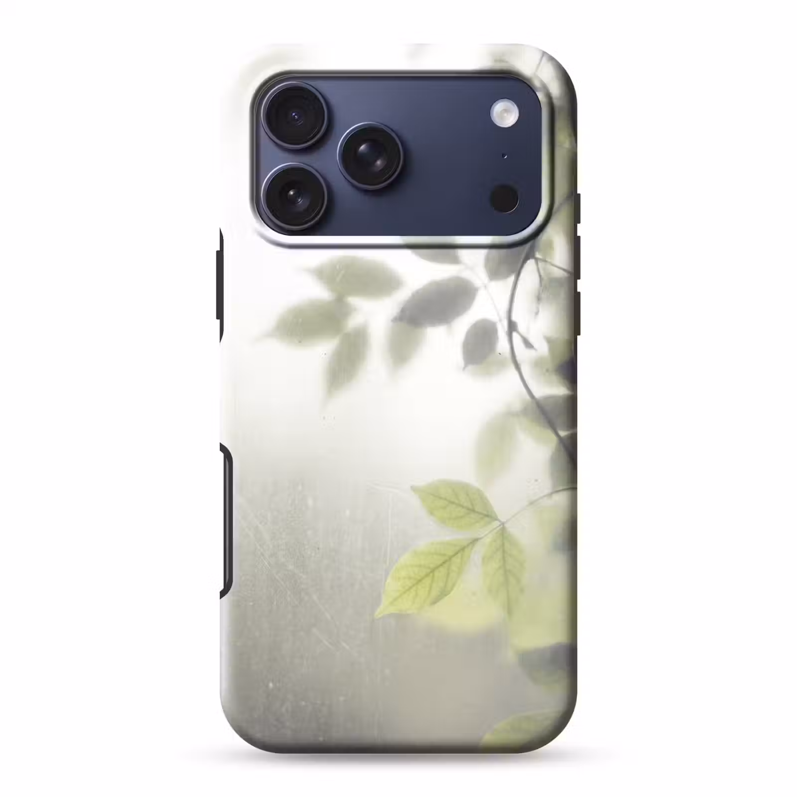 Telefoonhoesje Toughcase - Blad - Schaduw - Natuur - Abstract - Groen — 1