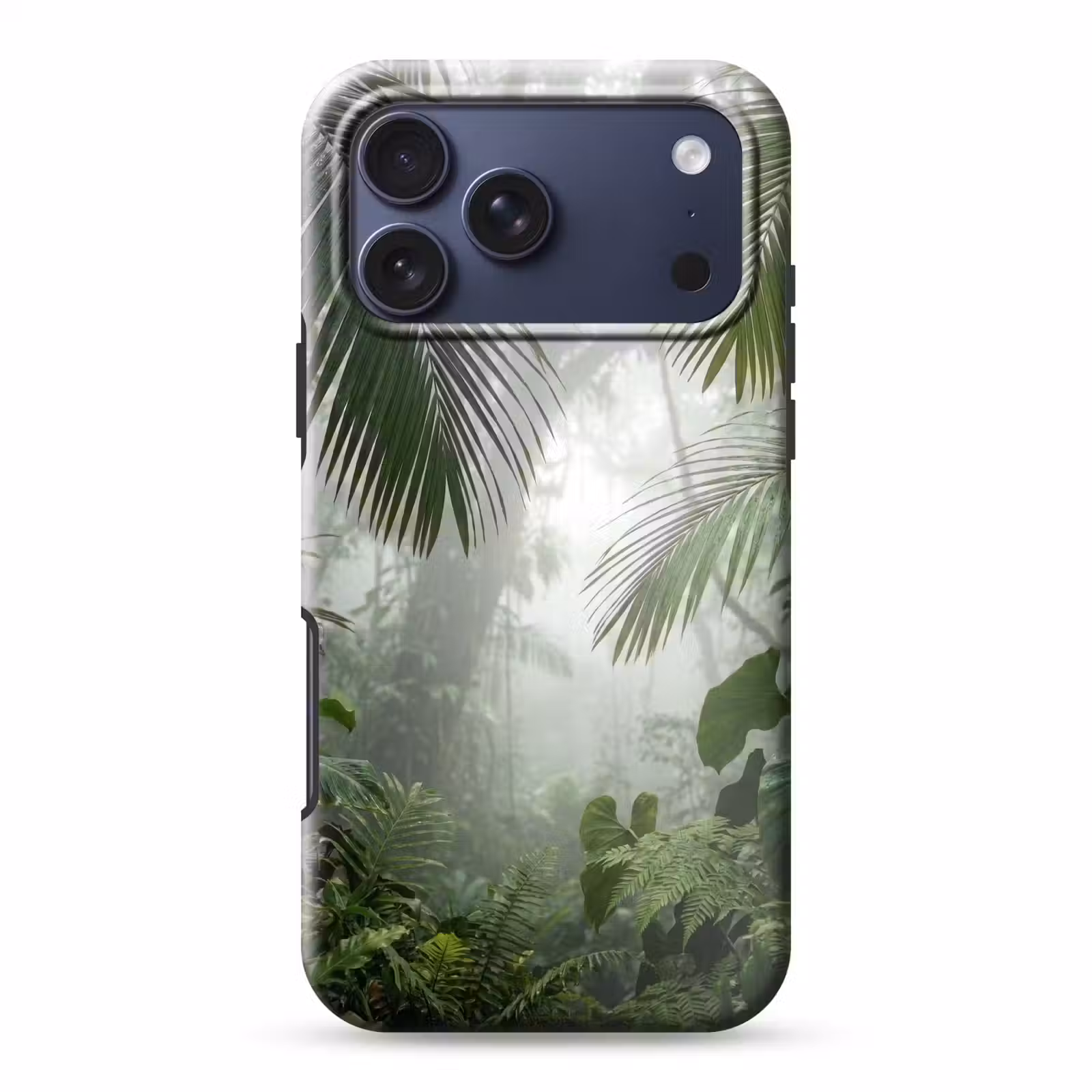 Telefoonhoesje Toughcase - Natuur - Jungle - Mist - Tropisch - Groen — 1