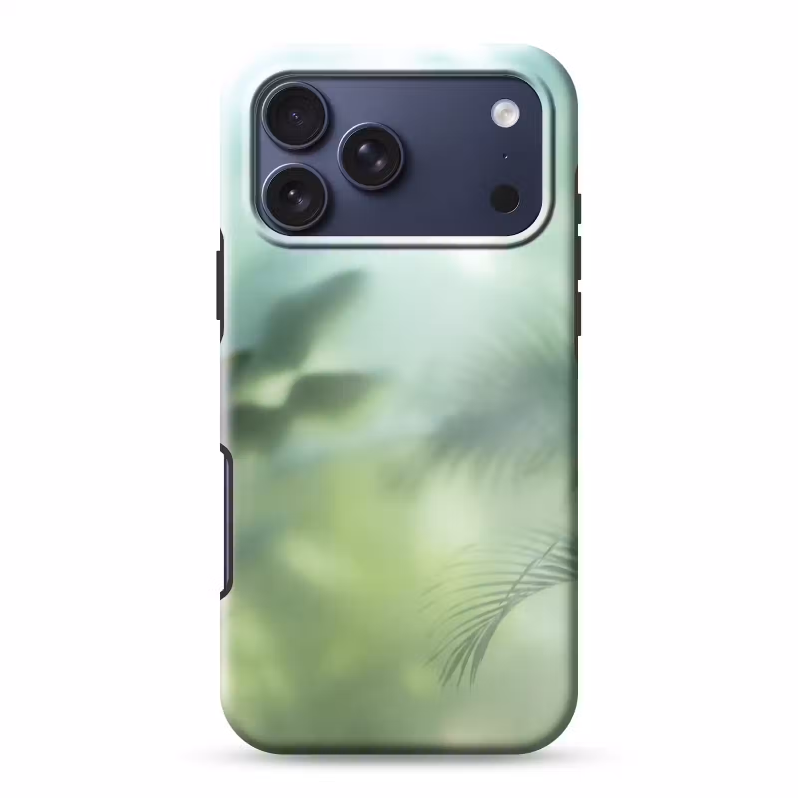 Telefoonhoesje Toughcase - Natuur - Vervaagd - Groen - Abstract - Modern — 1
