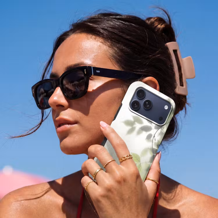 Telefoonhoesje Toughcase - Blad - Schaduw - Natuur - Abstract - Groen — 6