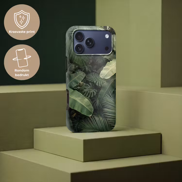 Telefoonhoesje Toughcase - Bladeren - Groen - Tropisch - Natuur — 7