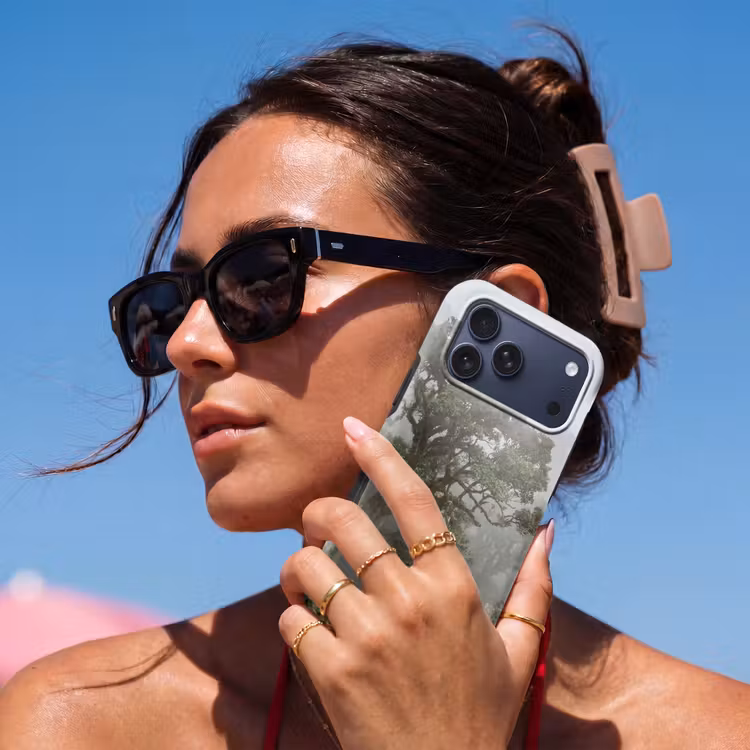 Telefoonhoesje Toughcase - Boom - Mistig - Bos - Groen - Natuur — 6
