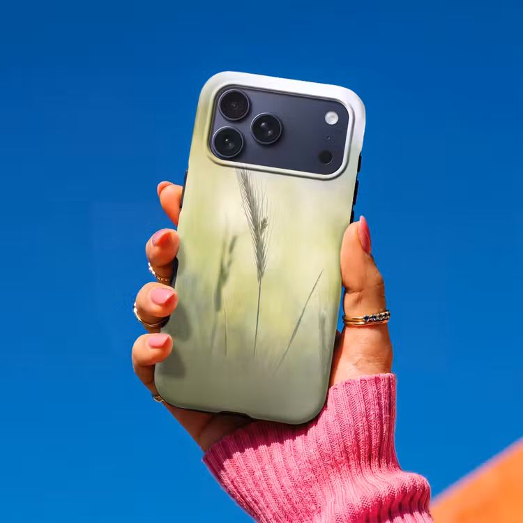 Telefoonhoesje Toughcase - Graan - Aar - Natuur - Groen - Detail — 2