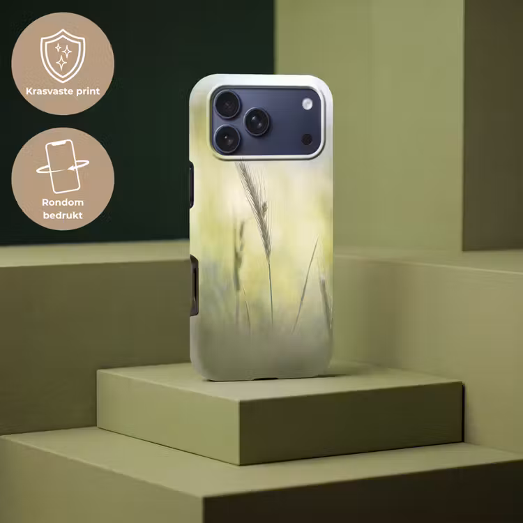 Telefoonhoesje Toughcase - Graan - Aar - Natuur - Groen - Detail — 7