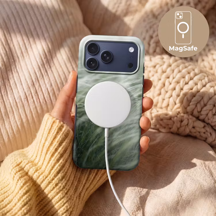 Telefoonhoesje Toughcase - Gras - Wazig - Natuur - Groen - Zacht — 8