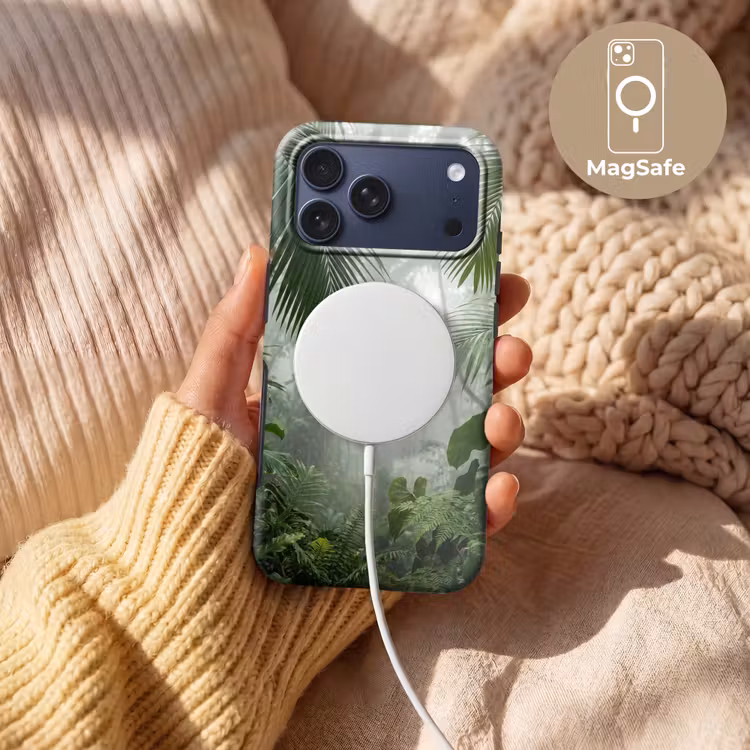 Telefoonhoesje Toughcase - Natuur - Jungle - Mist - Tropisch - Groen — 8