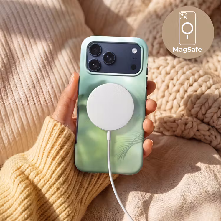 Telefoonhoesje Toughcase - Natuur - Vervaagd - Groen - Abstract - Modern — 8