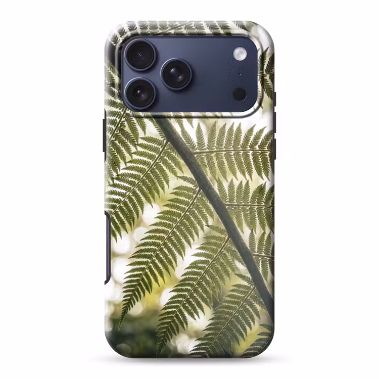 Telefoonhoesje Toughcase - Plant - Blad - Natuur - Groen - Detail — 1