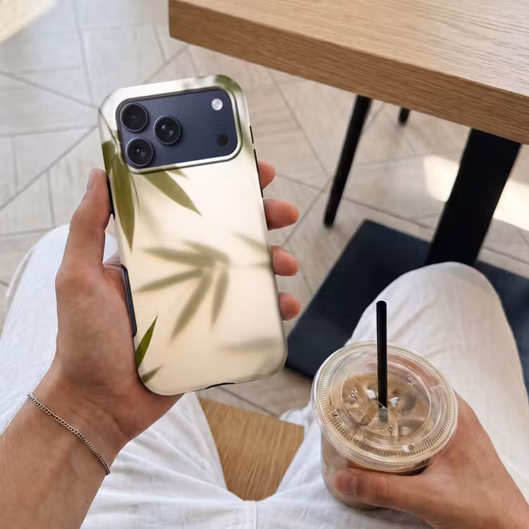 Telefoonhoesje Toughcase - Planten - Bladeren - Natuur - Groen — 4