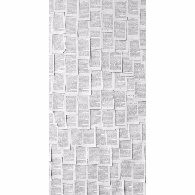 Behang - Papier - Overlappend - Textuur - Modern - Wit — 2