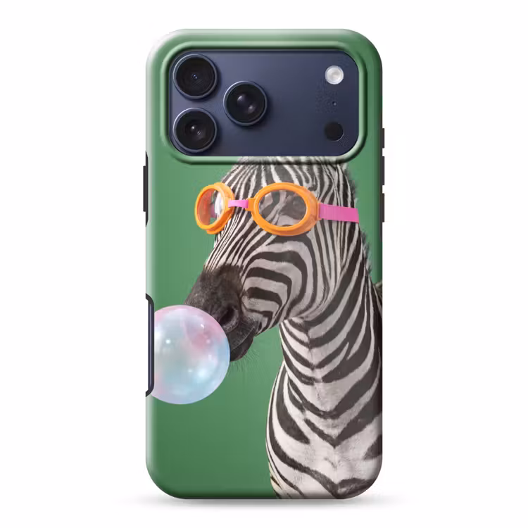 Telefoonhoesje Toughcase - Dier - Bril - Bel - Modern - Groen — 1