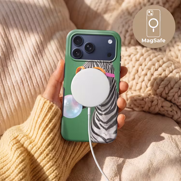 Telefoonhoesje Toughcase - Dier - Bril - Bel - Modern - Groen — 8