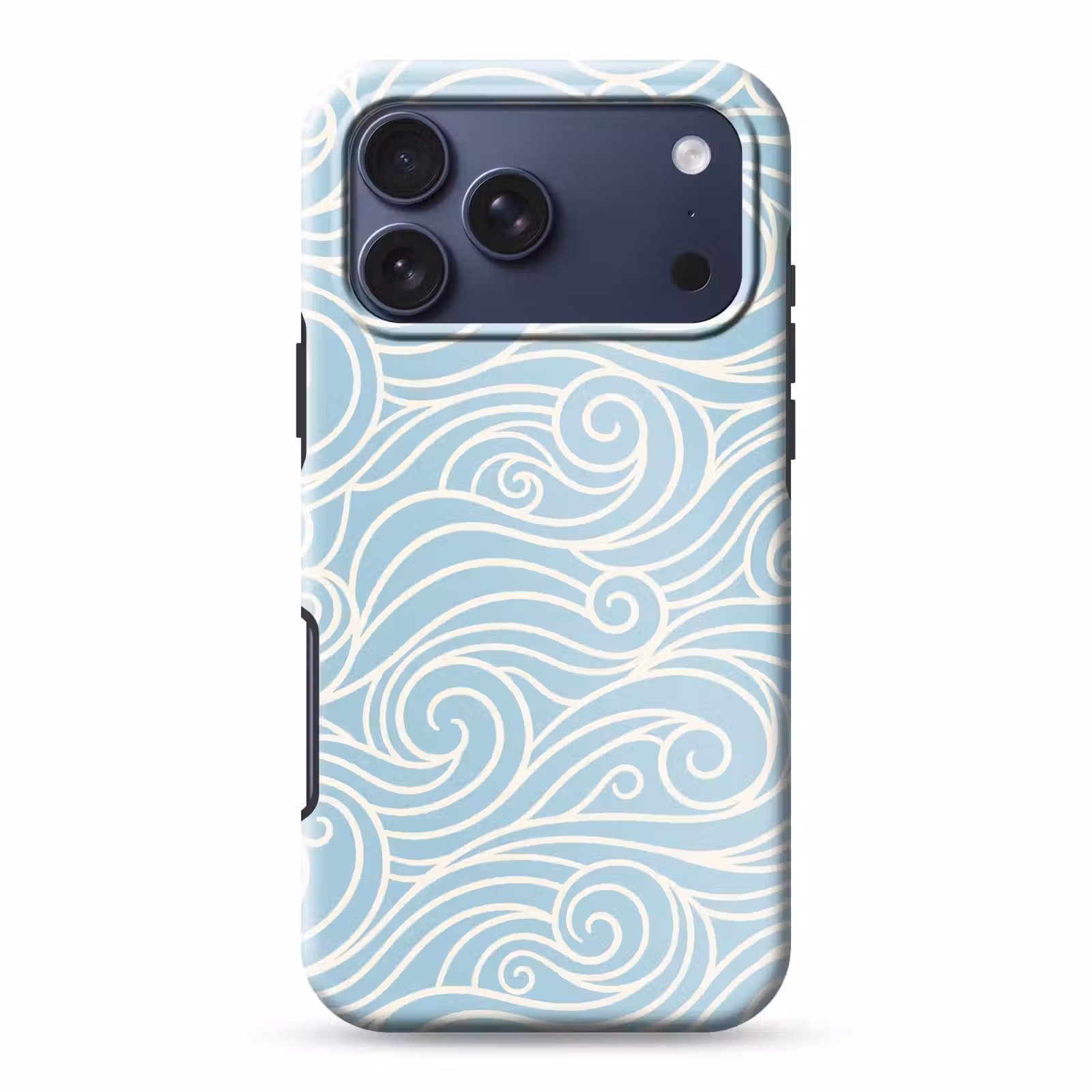 Telefoonhoesje Toughcase - Golf - Abstract - Natuur - Modern - Blauw — 1