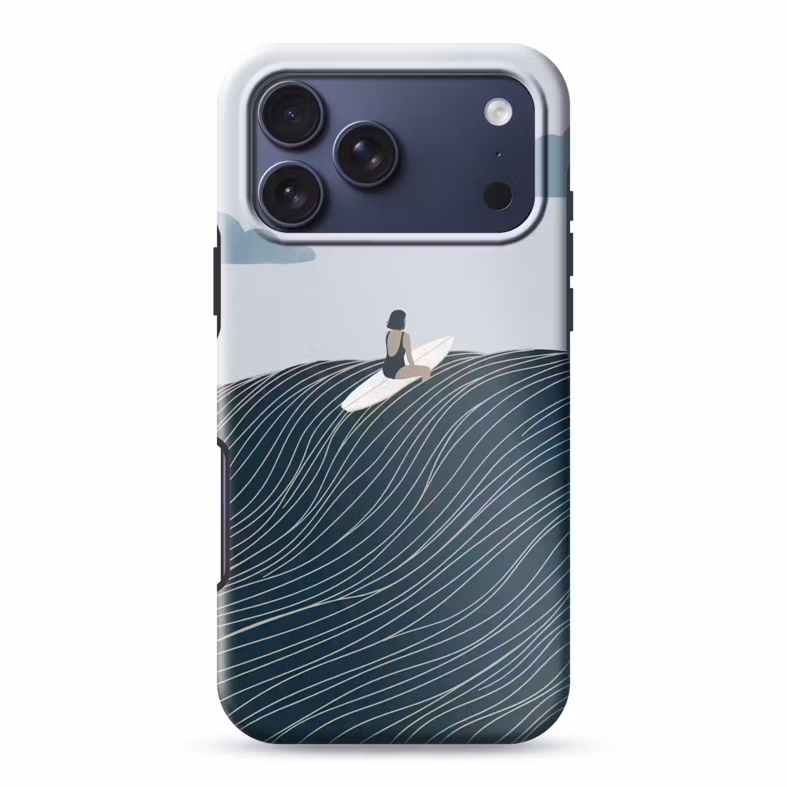 Telefoonhoesje Toughcase - Persoon - Surfen - Oceaan - Natuur - Modern — 1