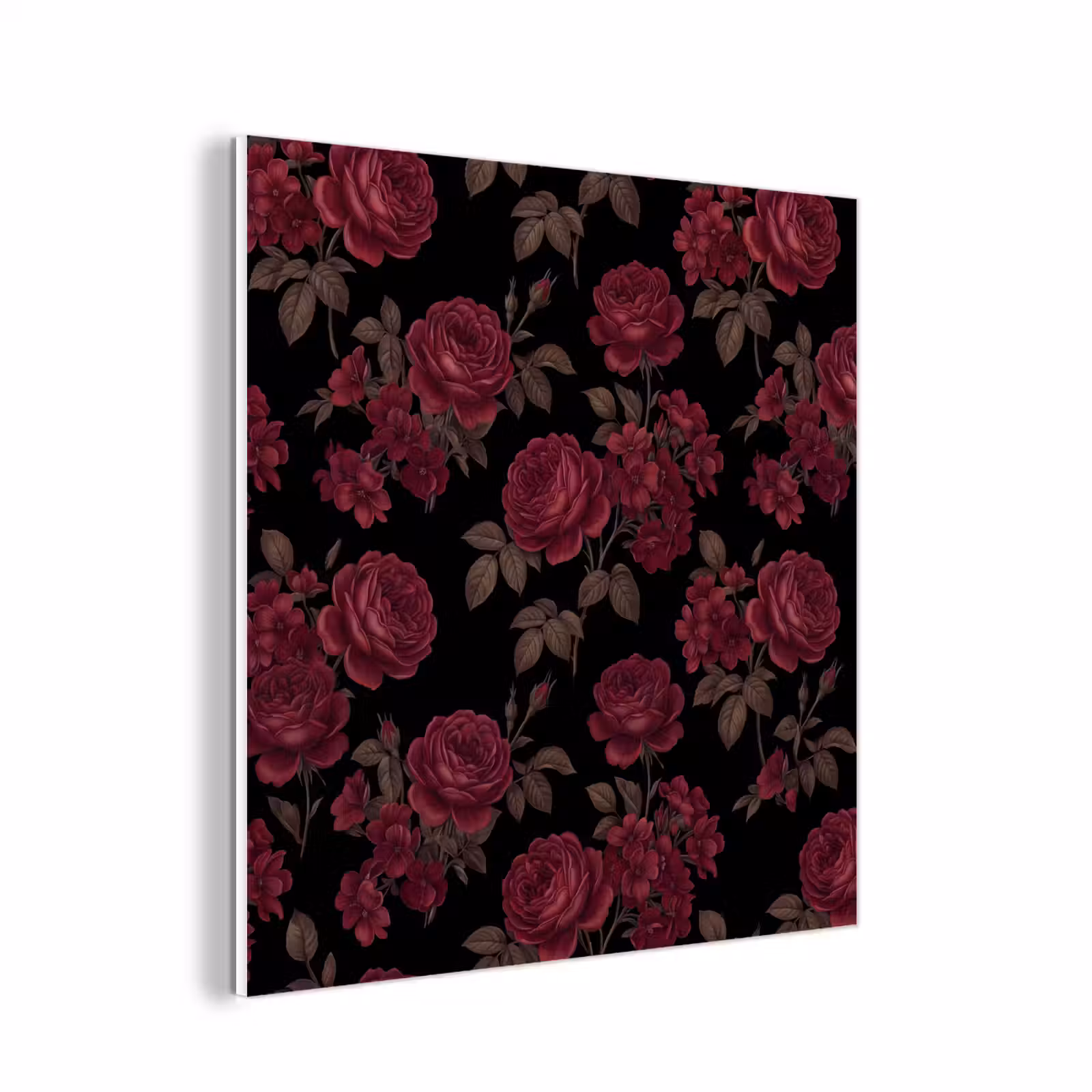 Forex - Bloemen - Roos - Patroon - Klassiek - Rood — 1