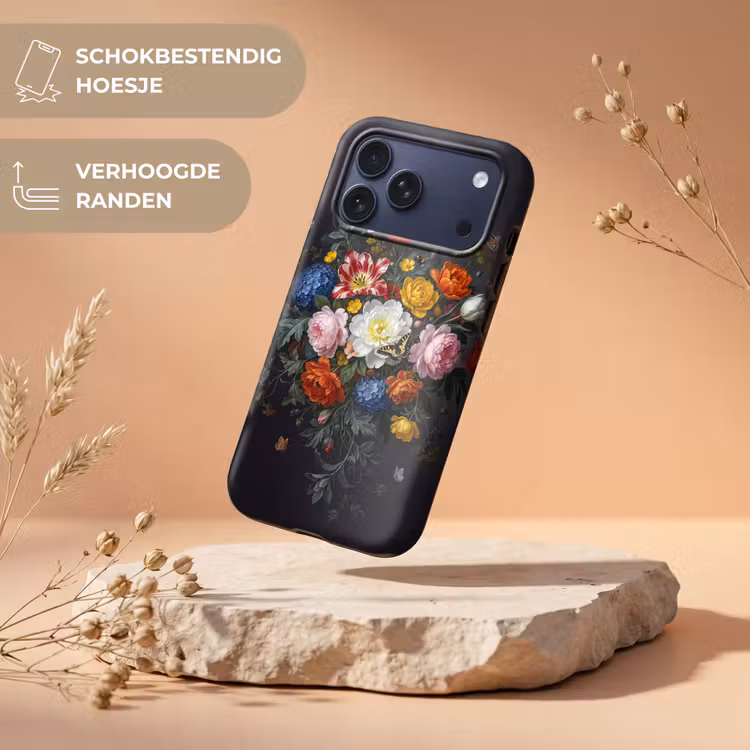 Telefoonhoesje Toughcase - Bloemen - Boeket - Klassiek - Kleurrijk - Natuur — 5