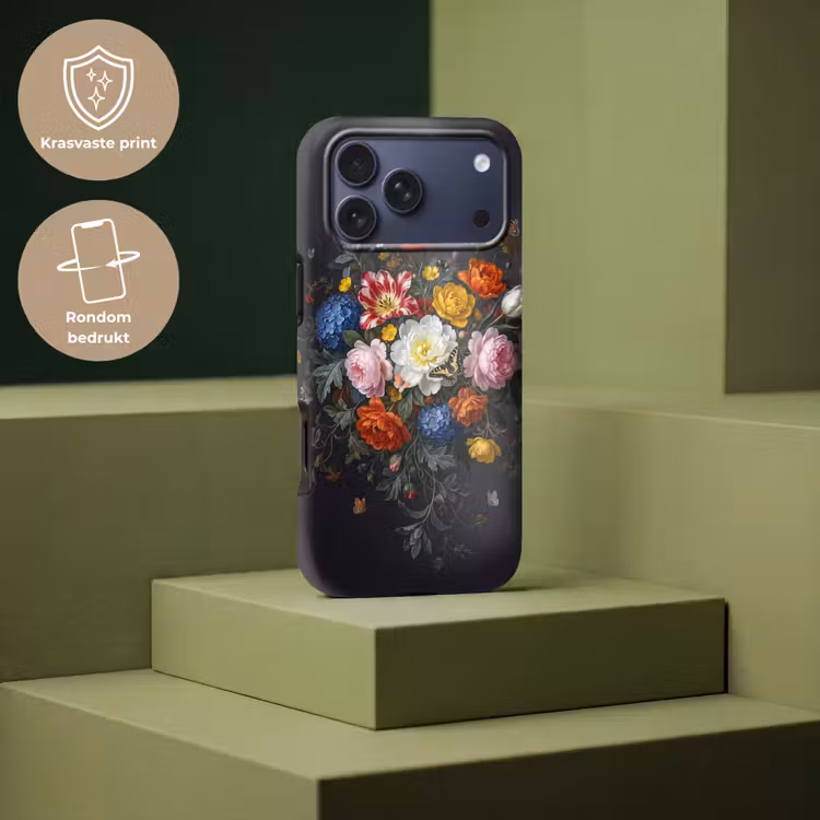 Telefoonhoesje Toughcase - Bloemen - Boeket - Klassiek - Kleurrijk - Natuur — 7