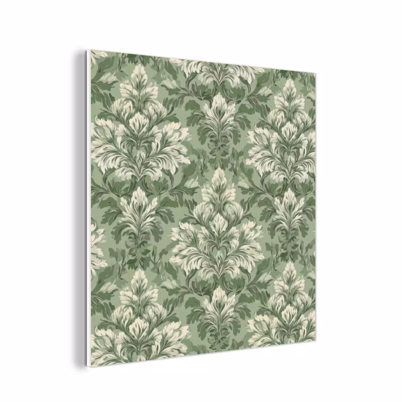 Forex - Sierlijk - Lichtgroen - Planten - Patroon - Getailleerd — 1