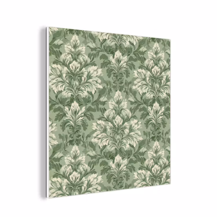 Forex - Sierlijk - Lichtgroen - Planten - Patroon - Getailleerd — 1