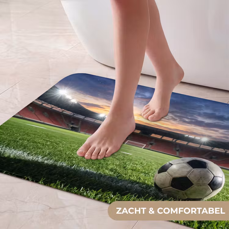 Badmat - Voetbal - Stadion - Sport - Groen — 5
