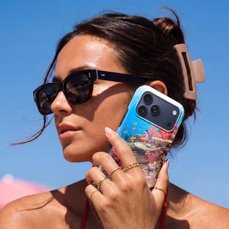 Telefoonhoesje Toughcase - Koraalrif - Vissen - Onderwater - Tropisch - Rood — 6