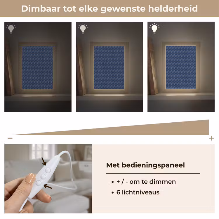 Gepersonaliseerde lightbox - Penny - Mozaïek - Donkerblauw — 8