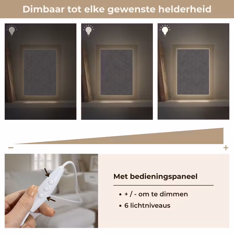 Gepersonaliseerde lightbox - Visgraat - Wandtegel - Donkergrijs — 8