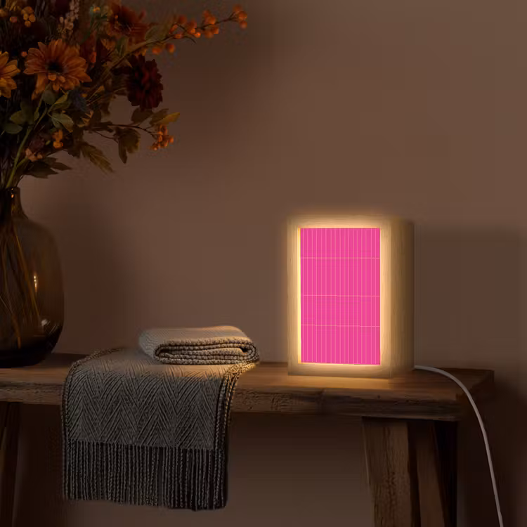 Gepersonaliseerde lightbox - Patroon - Tegel - Magenta - Roze — 3