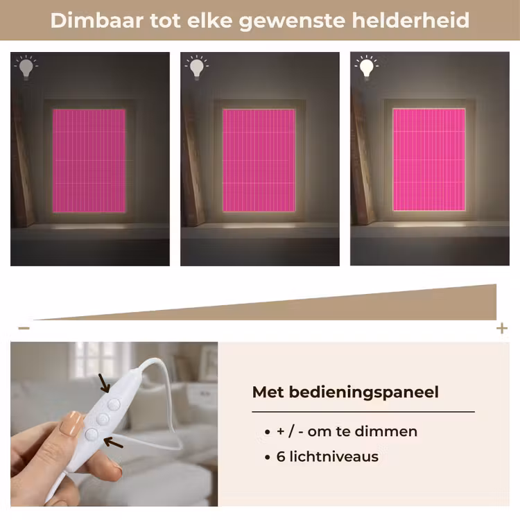 Gepersonaliseerde lightbox - Patroon - Tegel - Magenta - Roze — 8