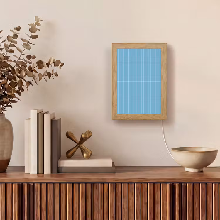 Gepersonaliseerde lightbox - Tegel - Langwerpig - Patroon - Blauw — 4