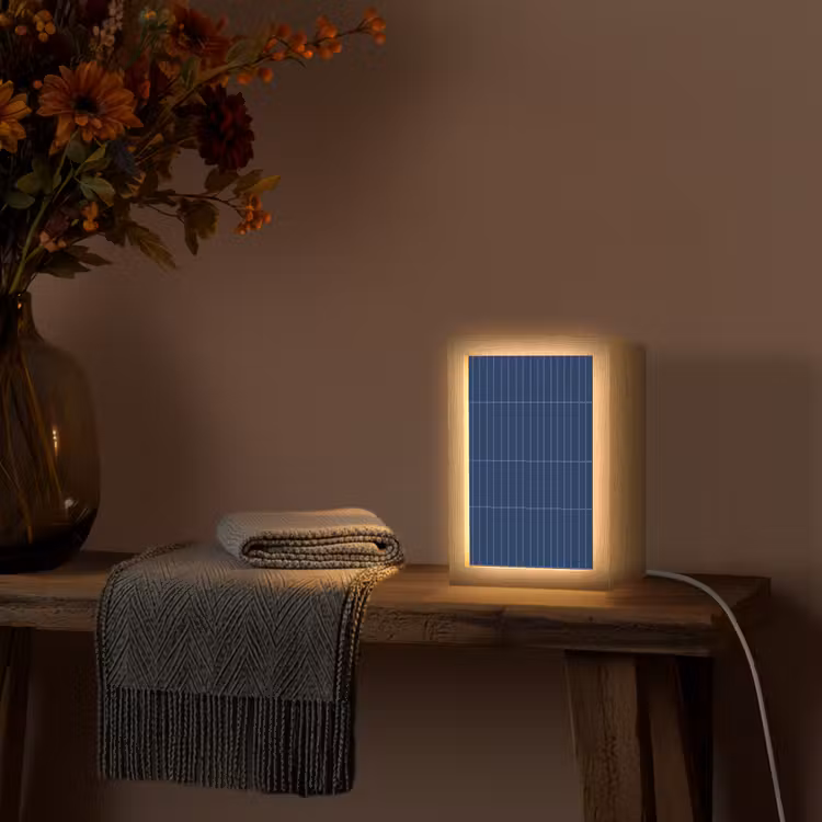 Gepersonaliseerde lightbox - Tegels - Langwerpig - Blauw — 3
