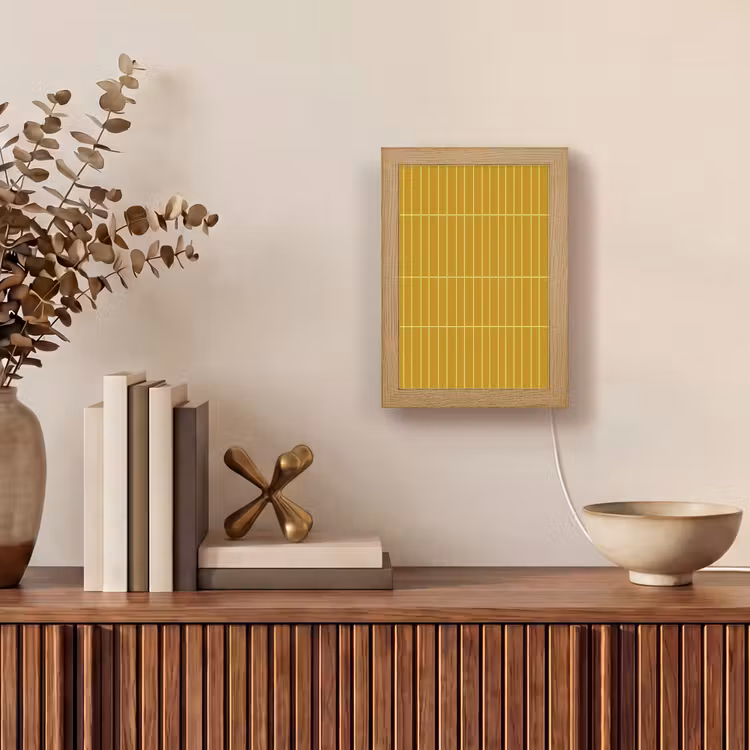 Gepersonaliseerde lightbox - Tegels - Verticaal - Mosterdgeel — 4