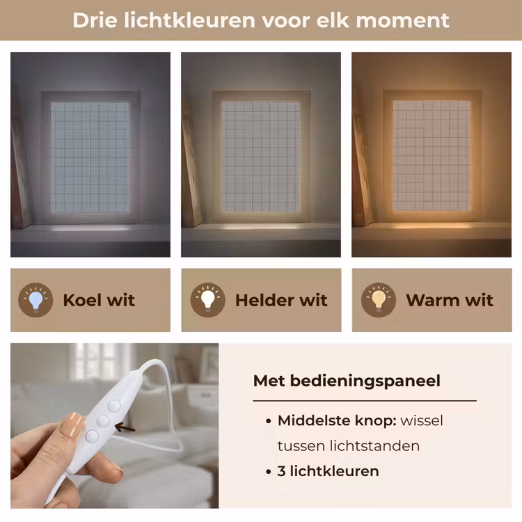 Gepersonaliseerde lightbox - Modern - Patroon - Grijs — 6