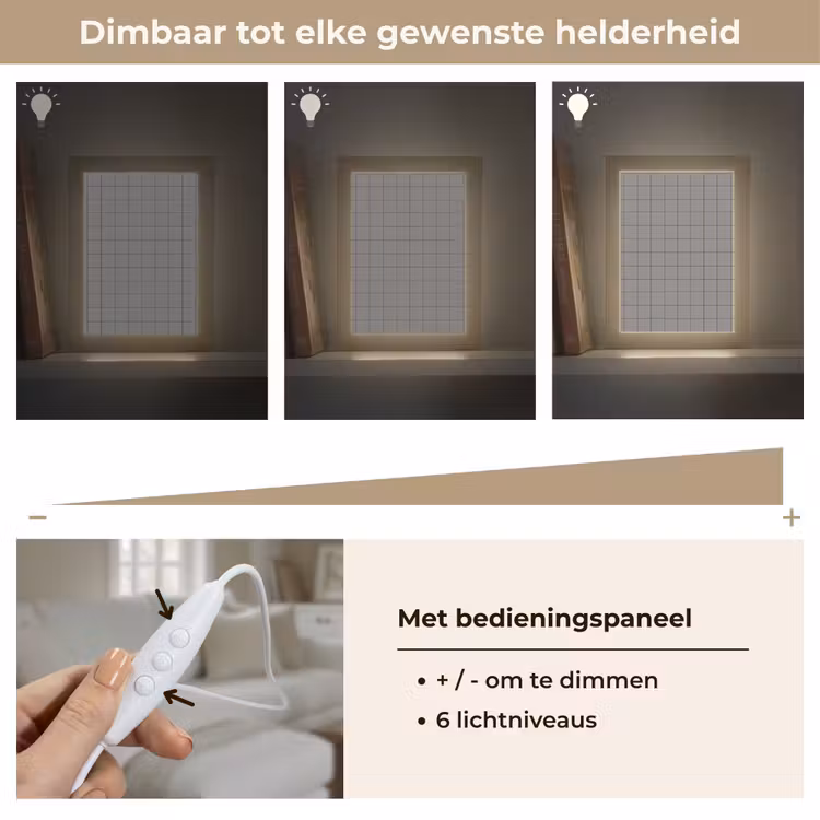 Gepersonaliseerde lightbox - Modern - Patroon - Grijs — 8
