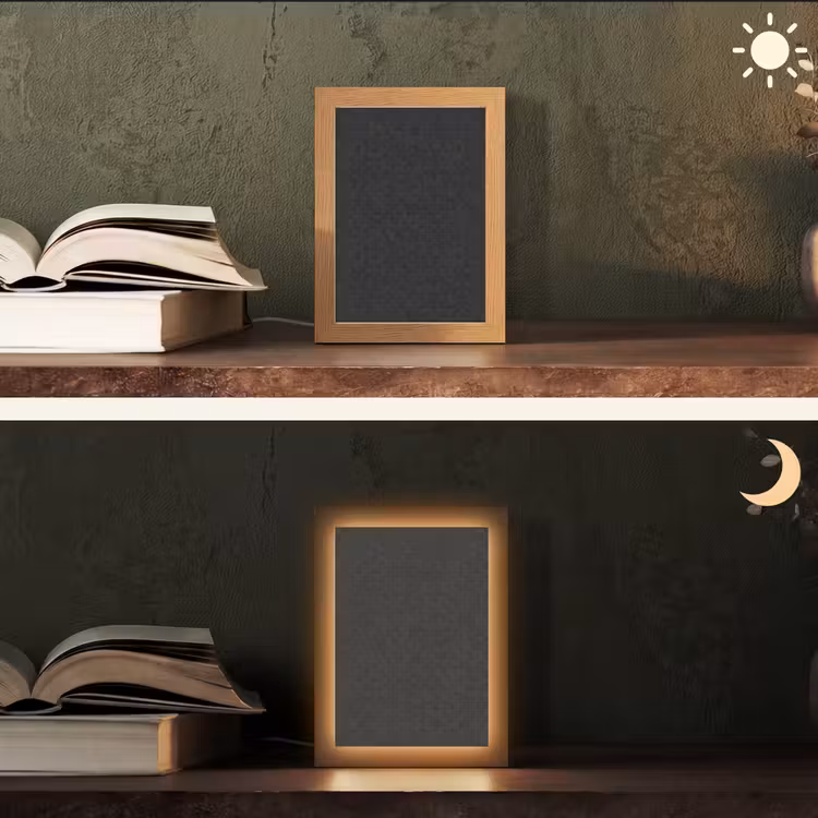Gepersonaliseerde lightbox - Mozaïek - Patroon - Antraciet - Zwart — 5
