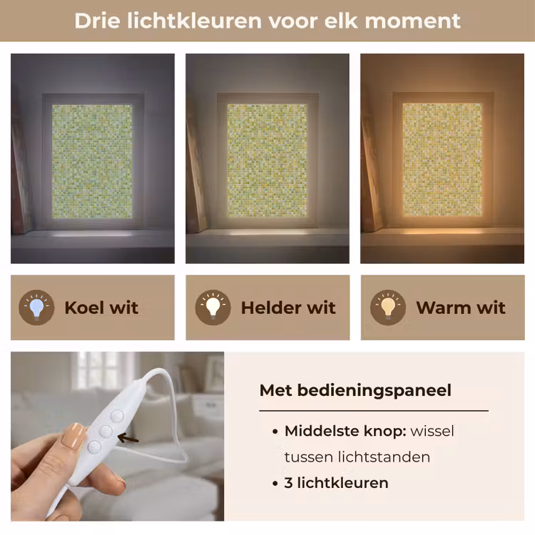 Gepersonaliseerde lightbox - Mozaïek - Patroon - Groen — 6