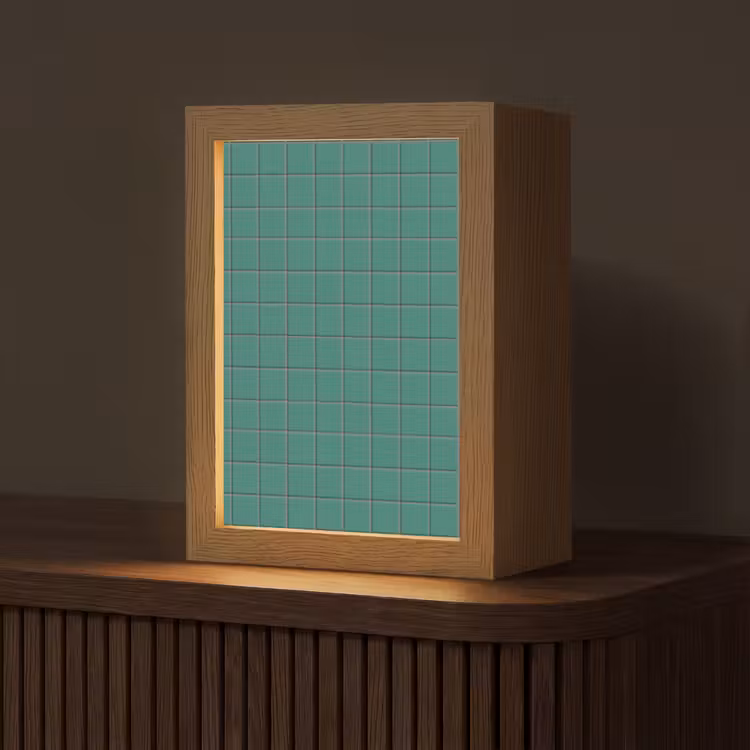Gepersonaliseerde lightbox - Patroon - Patroon - Smaragd — 1