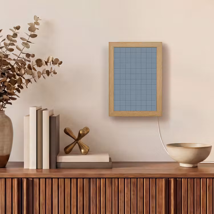 Gepersonaliseerde lightbox - Patroon - Tegel - Blauwgrijs — 4