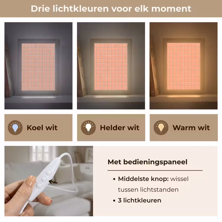 Gepersonaliseerde lightbox - Patroon - Tegels - Perzik — 6